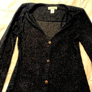 Long monteau dress. Perfect for fall/spring.